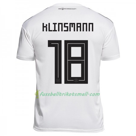 Günstige Fußballtrikots Deutschland Klinsmann 18 WM 2018 Heimtrikotsatz kaufen